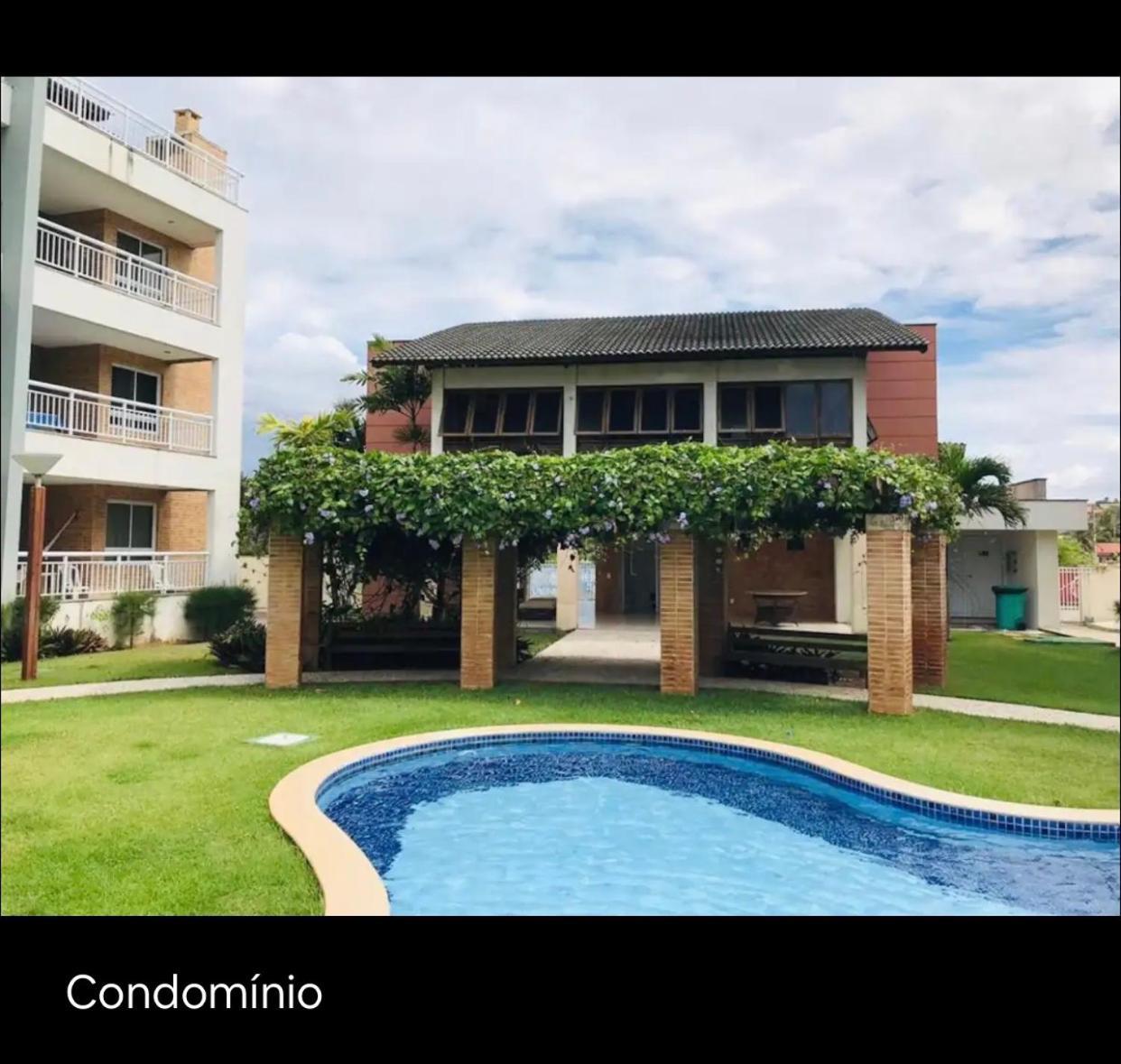 Apartamento Vista Total Do Mar Uma Cobertura A 400M Do Beach Park No Porto Das Dunas Aquiraz Condominio Terramaris Piscina Ampla Parque Infantil Sauna Estacionamento Privado 외부 사진