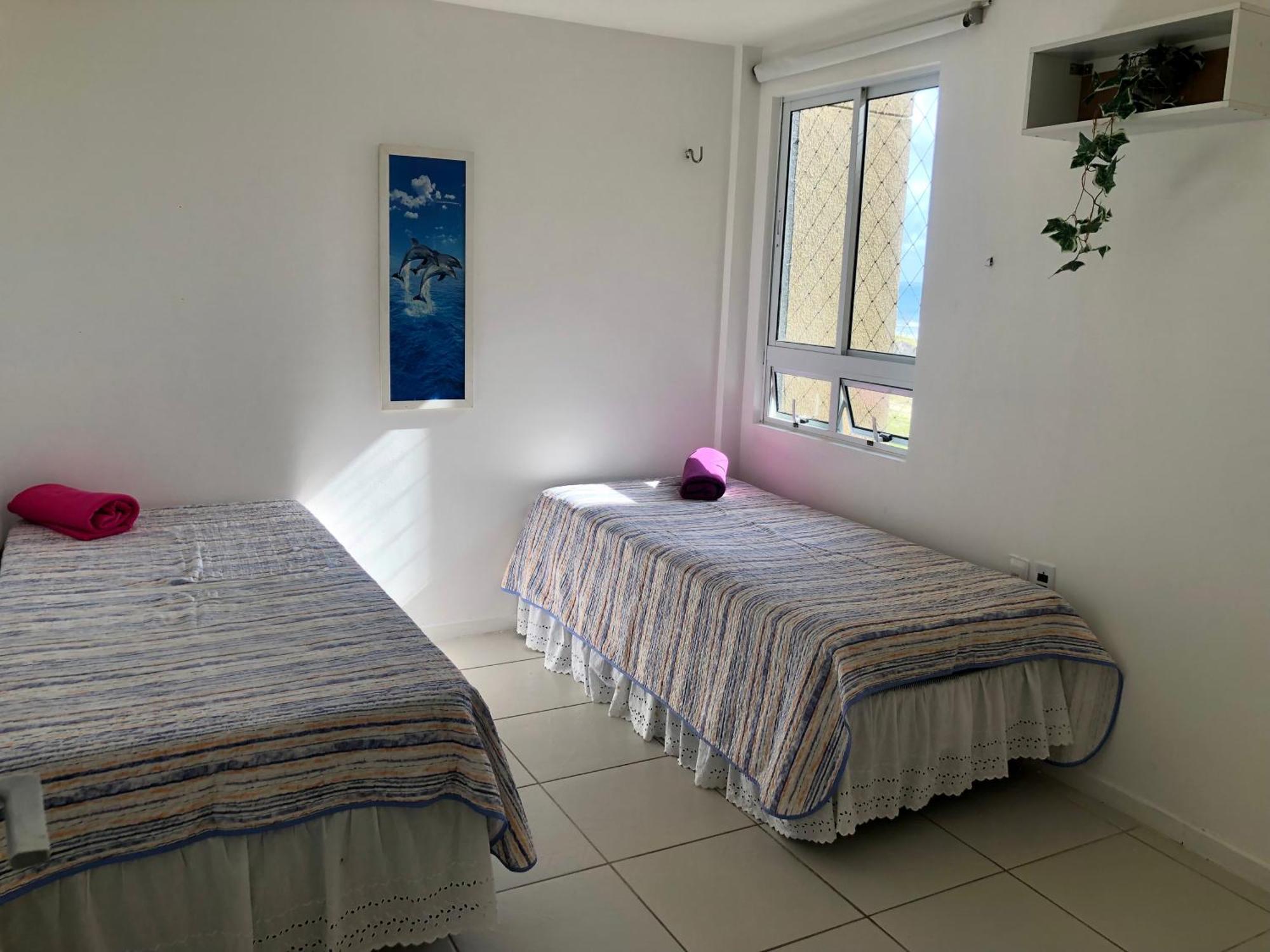Apartamento Vista Total Do Mar Uma Cobertura A 400M Do Beach Park No Porto Das Dunas Aquiraz Condominio Terramaris Piscina Ampla Parque Infantil Sauna Estacionamento Privado 외부 사진